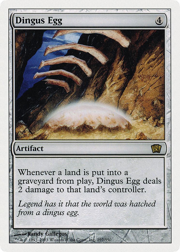 Dingus Egg (8ED-297) - Eighth Edition - Premium MTG Single from Wizards of the Coast - Just $0.08! Shop now at Game Crave Tournament Store