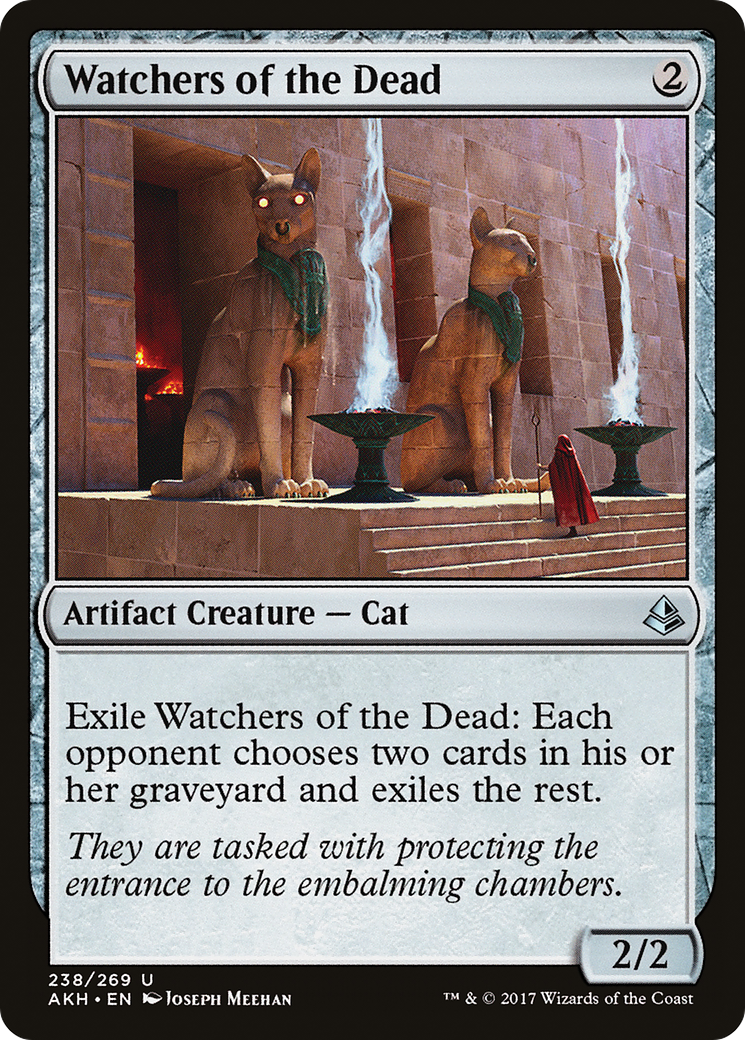 Watchers of the Dead (AKH-238) - Amonkhet Foil - Premium MTG Single from Wizards of the Coast - Just $0.20! Shop now at Game Crave Tournament Store