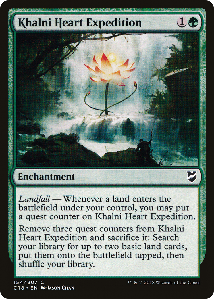 Khalni Heart Expedition (C18-154) - Commander 2018 - Premium MTG Single from Wizards of the Coast - Just $0.08! Shop now at Game Crave Tournament Store