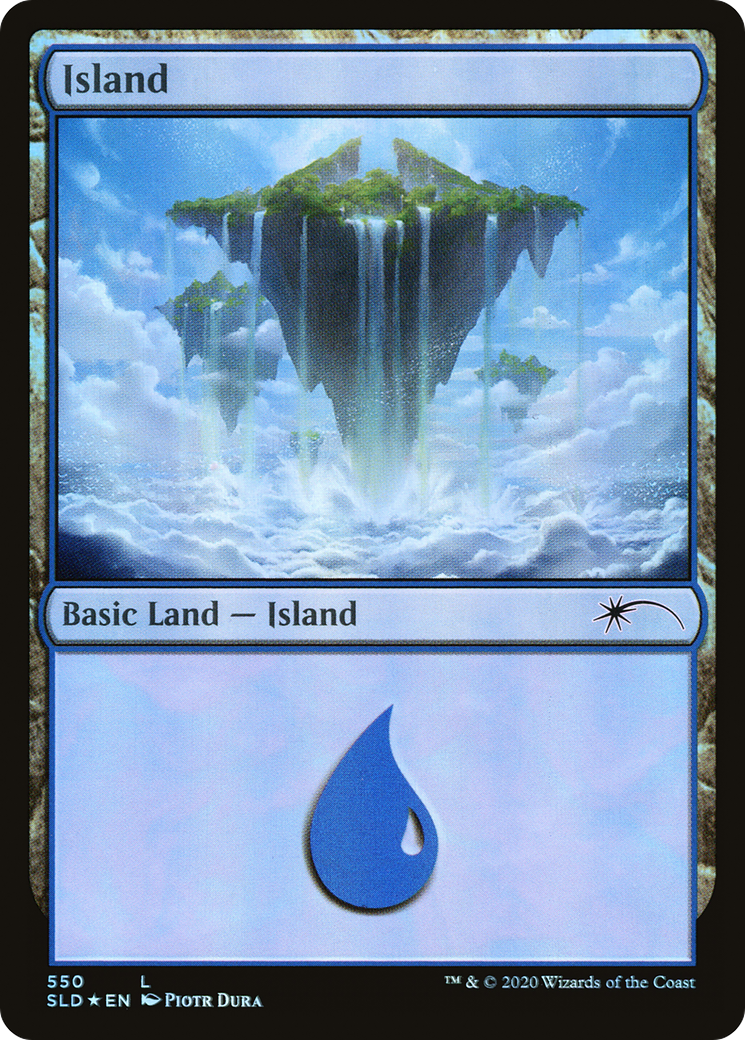 Island (SLD-550) - Secret Lair Drop Foil - Premium MTG Single from Wizards of the Coast - Just $0.29! Shop now at Game Crave Tournament Store