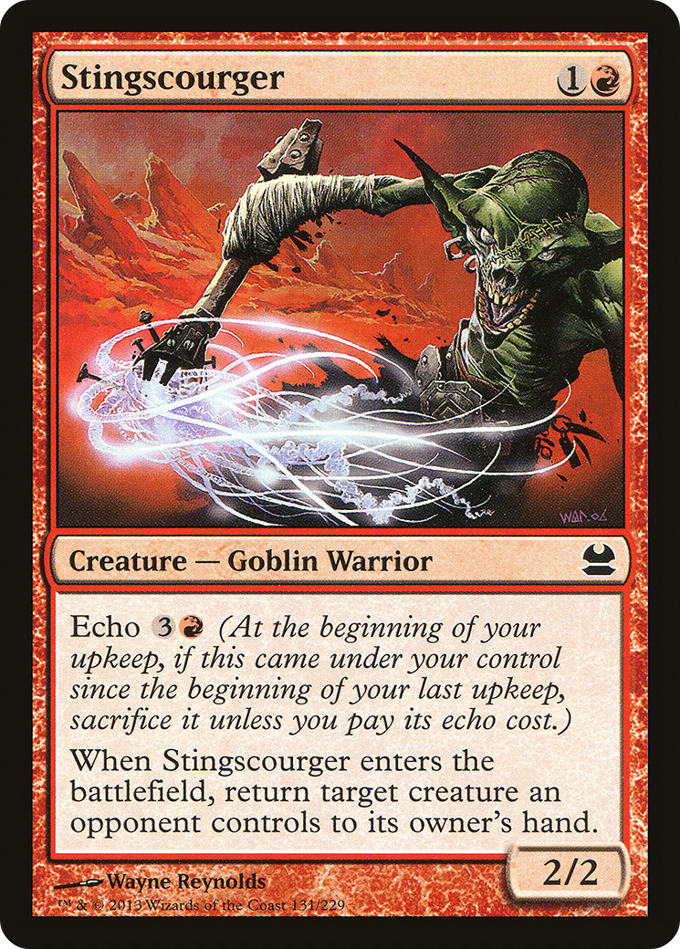 Stingscourger (MMA-131) - Modern Masters Foil - Premium MTG Single from Wizards of the Coast - Just $0.08! Shop now at Game Crave Tournament Store