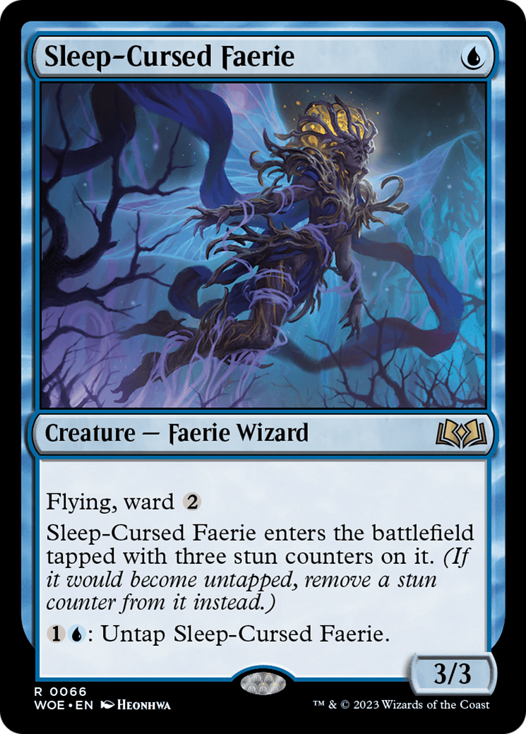 Sleep-Cursed Faerie (WOE-066) - Wilds of Eldraine - Premium MTG Single from Wizards of the Coast - Just $0.08! Shop now at Game Crave Tournament Store