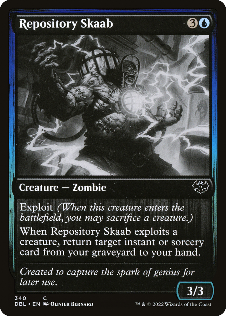 Repository Skaab (DBL-340) - Innistrad: Double Feature Foil - Premium MTG Single from Wizards of the Coast - Just $0.32! Shop now at Game Crave Tournament Store