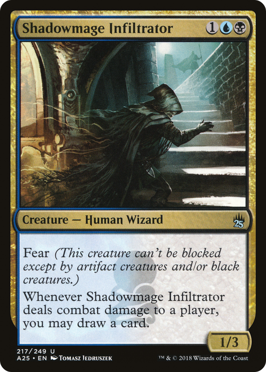 Shadowmage Infiltrator (A25-217) - Masters 25 - Premium MTG Single from Wizards of the Coast - Just $0.08! Shop now at Game Crave Tournament Store