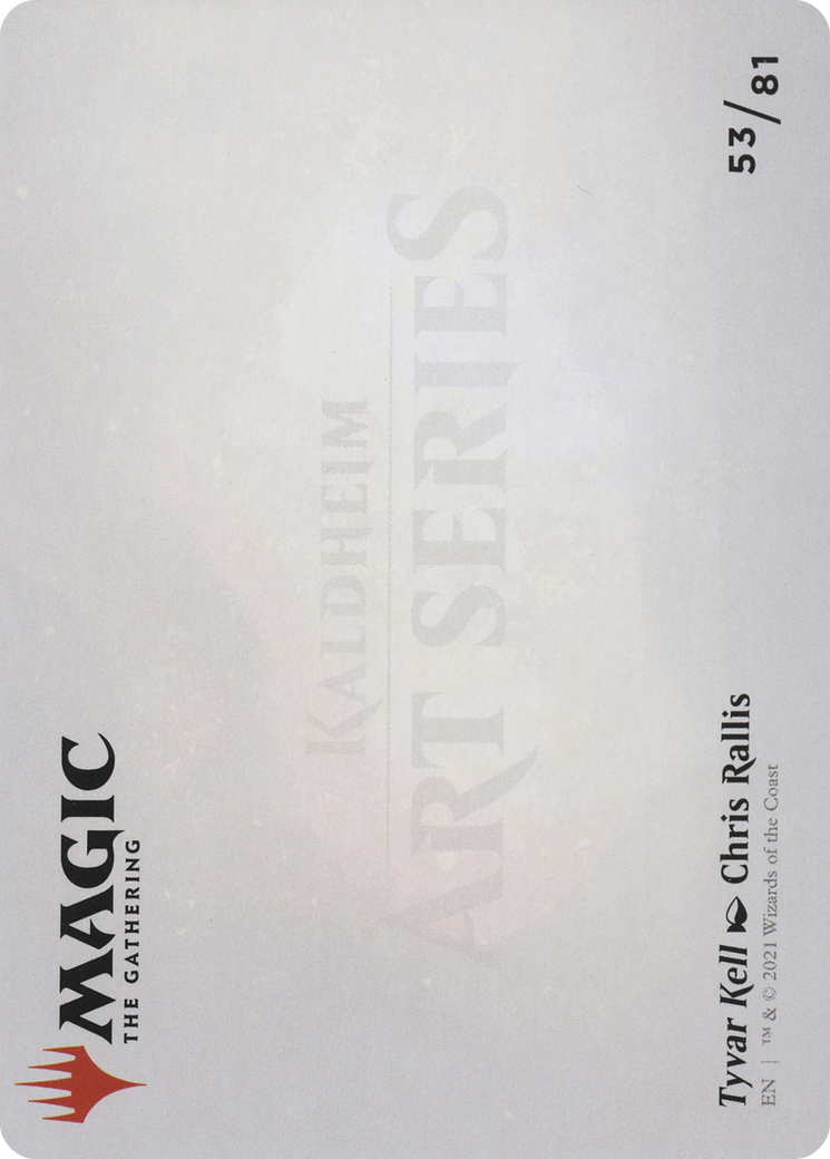 Tyvar Kell // Tyvar Kell (AKHM-053) - Kaldheim Art Series (Borderless) - Premium MTG Single from Wizards of the Coast - Just $0! Shop now at Game Crave Tournament Store