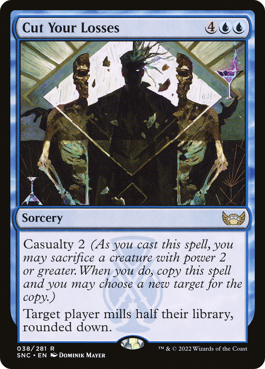 Cut Your Losses (SNC-038) - Streets of New Capenna Foil - Premium MTG Single from Wizards of the Coast - Just $0.71! Shop now at Game Crave Tournament Store