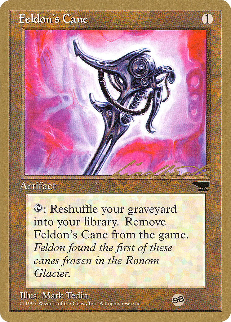 Feldon's Cane (PTC-LL50SB) - Pro Tour Collector Set - Premium MTG Single from Wizards of the Coast - Just $0.51! Shop now at Game Crave Tournament Store