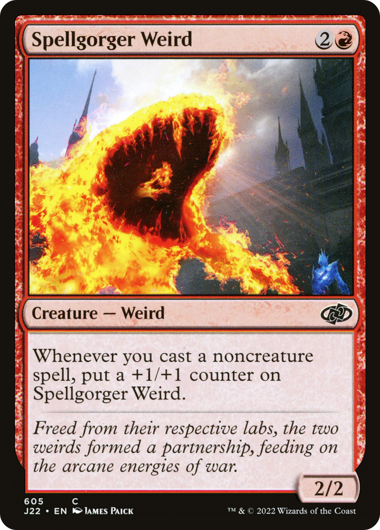 Spellgorger Weird (J22-605) - Jumpstart 2022 - Premium MTG Single from Wizards of the Coast - Just $0.25! Shop now at Game Crave Tournament Store