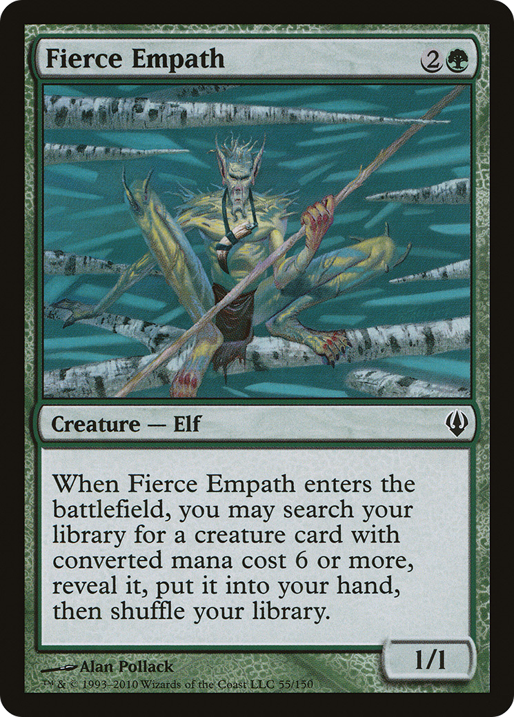 Fierce Empath (ARC-055) - Archenemy - Premium MTG Single from Wizards of the Coast - Just $0.08! Shop now at Game Crave Tournament Store