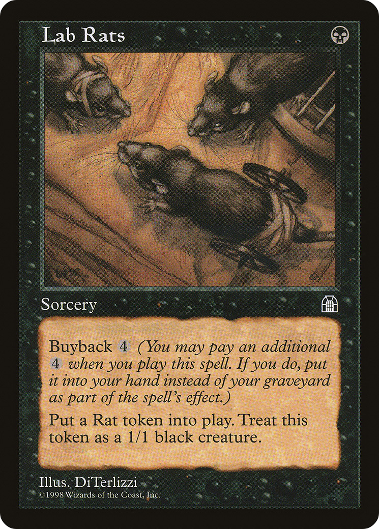 Lab Rats (STH-061) - Stronghold - Premium MTG Single from Wizards of the Coast - Just $0.26! Shop now at Game Crave Tournament Store