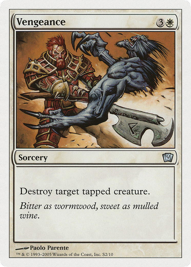 Vengeance (9ED-0S2) - Ninth Edition - Premium MTG Single from Wizards of the Coast - Just $0.25! Shop now at Game Crave Tournament Store