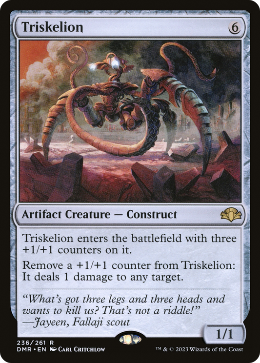 Triskelion (DMR-236) - Dominaria Remastered Foil - Premium MTG Single from Wizards of the Coast - Just $0.08! Shop now at Game Crave Tournament Store
