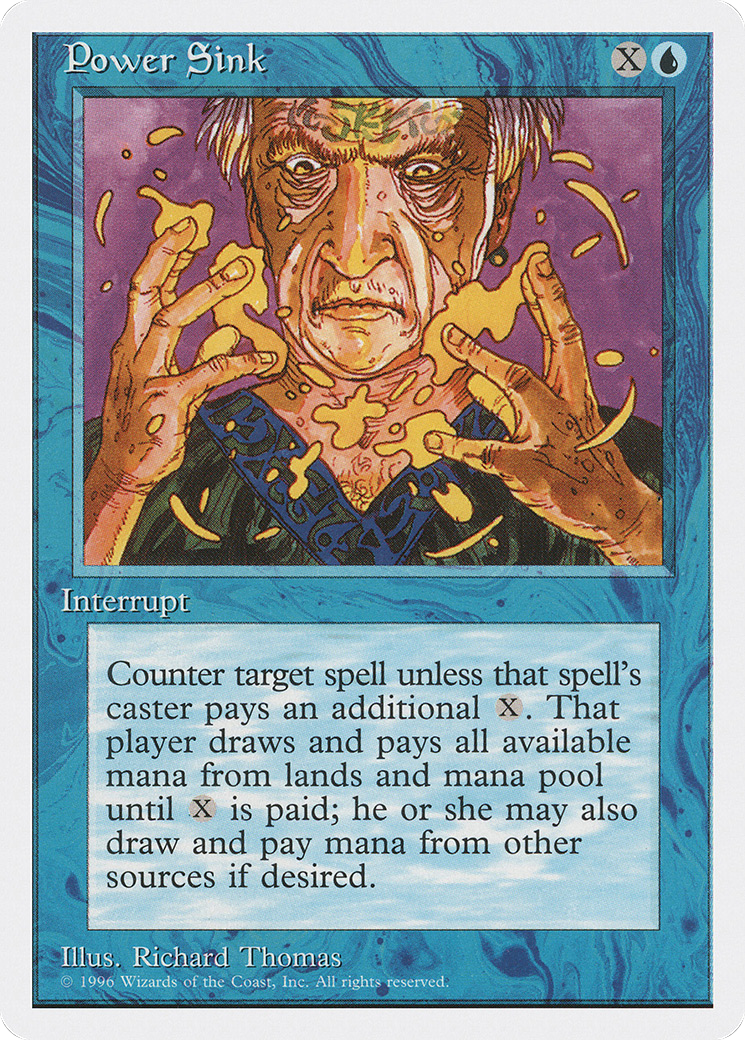 Power Sink (ITP-012) - Introductory Two-Player Set - Premium MTG Single from Wizards of the Coast - Just $0.48! Shop now at Game Crave Tournament Store