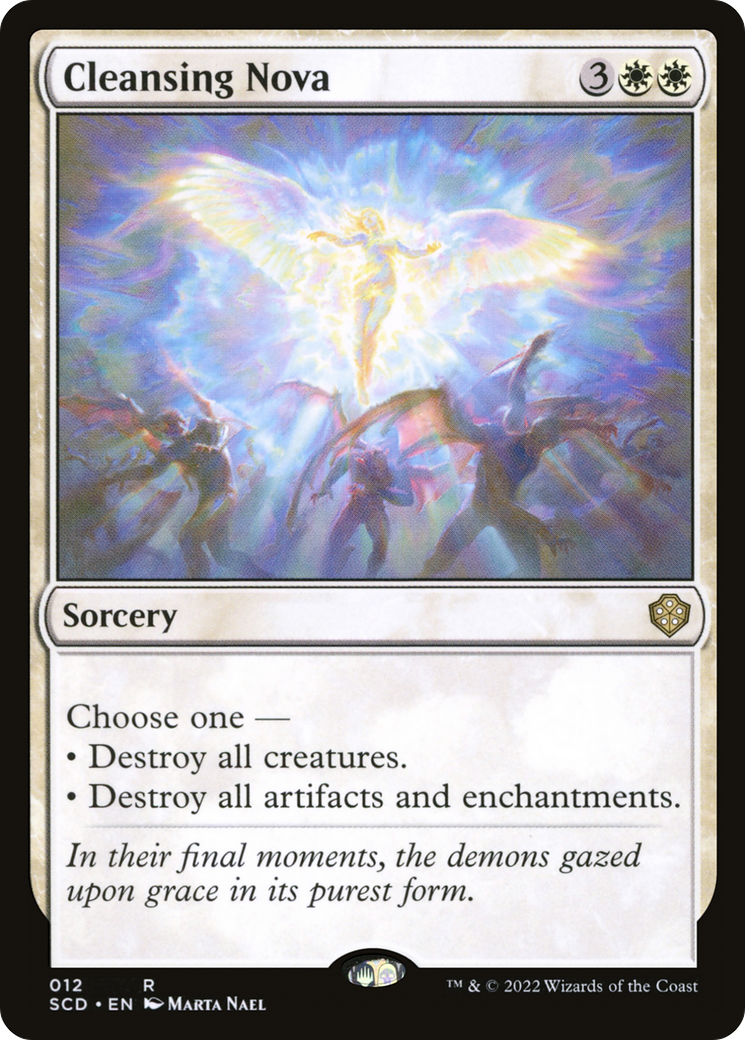 Cleansing Nova (SCD-012) - Starter Commander Decks - Premium MTG Single from Wizards of the Coast - Just $0.10! Shop now at Game Crave Tournament Store