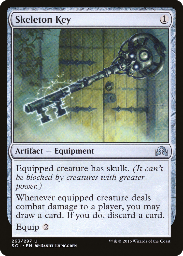 Skeleton Key (SOI-263) - Shadows over Innistrad - Premium MTG Single from Wizards of the Coast - Just $0.08! Shop now at Game Crave Tournament Store