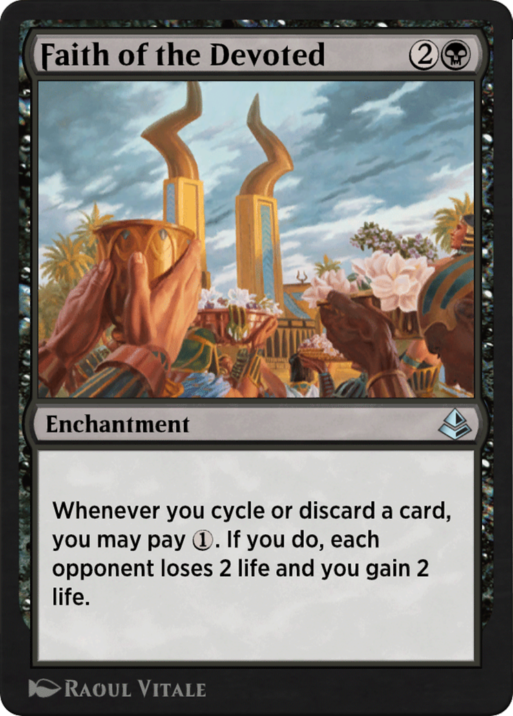 Faith of the Devoted (HA4-010) - Historic Anthology 4 - Premium MTG Single from Wizards of the Coast - Just $0! Shop now at Game Crave Tournament Store