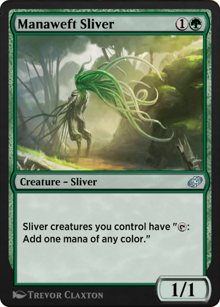 Manaweft Sliver (J21-601) - Jumpstart: Historic Horizons - Premium MTG Single from Wizards of the Coast - Just $0! Shop now at Game Crave Tournament Store