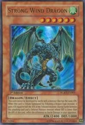 Strong Wind Dragon (RGBT-EN003) - Raging Battle 1st Edition - Premium Yugioh Single from Konami - Just $8.28! Shop now at Game Crave Tournament Store