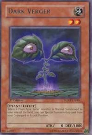 Dark Verger (RGBT-EN004) - Raging Battle Unlimited - Premium Yugioh Single from Konami - Just $0.30! Shop now at Game Crave Tournament Store
