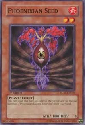 Phoenixian Seed (RGBT-EN005) - Raging Battle 1st Edition - Premium Yugioh Single from Konami - Just $0.08! Shop now at Game Crave Tournament Store