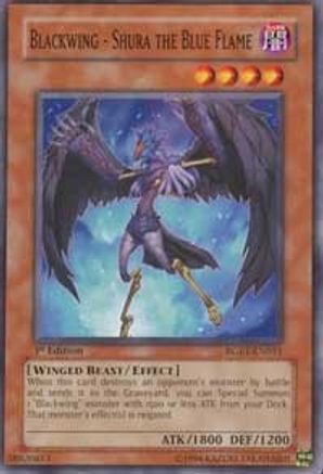Blackwing - Shura the Blue Flame (RGBT-EN011) - Raging Battle Unlimited - Premium Yugioh Single from Konami - Just $1.80! Shop now at Game Crave Tournament Store