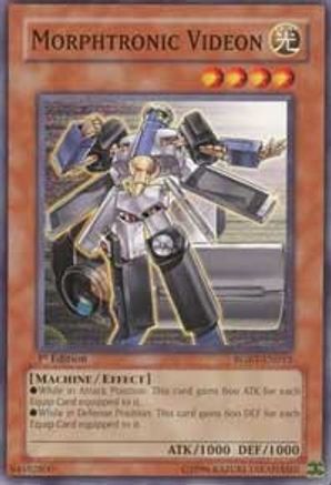Morphtronic Videon (RGBT-EN015) - Raging Battle Unlimited - Premium Yugioh Single from Konami - Just $0.25! Shop now at Game Crave Tournament Store