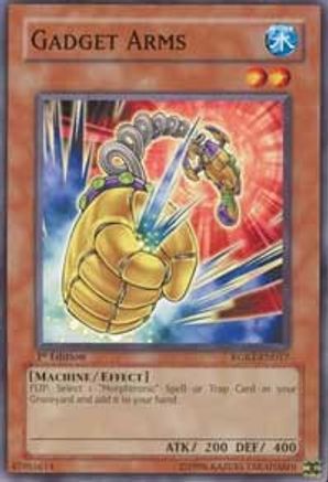 Gadget Arms (RGBT-EN017) - Raging Battle 1st Edition - Premium Yugioh Single from Konami - Just $0.25! Shop now at Game Crave Tournament Store