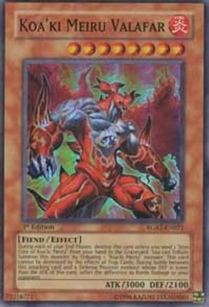 Koa'ki Meiru Valafar (RGBT-EN021) - Raging Battle 1st Edition - Premium Yugioh Single from Konami - Just $1.16! Shop now at Game Crave Tournament Store