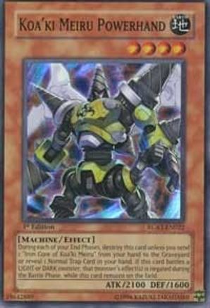 Koa'ki Meiru Powerhand (RGBT-EN022) - Raging Battle 1st Edition - Premium Yugioh Single from Konami - Just $2.52! Shop now at Game Crave Tournament Store