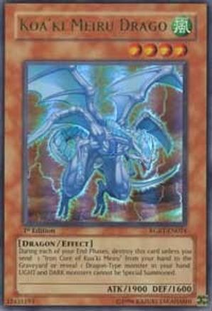 Koa'ki Meiru Drago (RGBT-EN024) - Raging Battle 1st Edition - Premium Yugioh Single from Konami - Just $12.41! Shop now at Game Crave Tournament Store