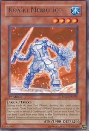 Koa'ki Meiru Ice (RGBT-EN025) - Raging Battle Unlimited - Premium Yugioh Single from Konami - Just $0.24! Shop now at Game Crave Tournament Store