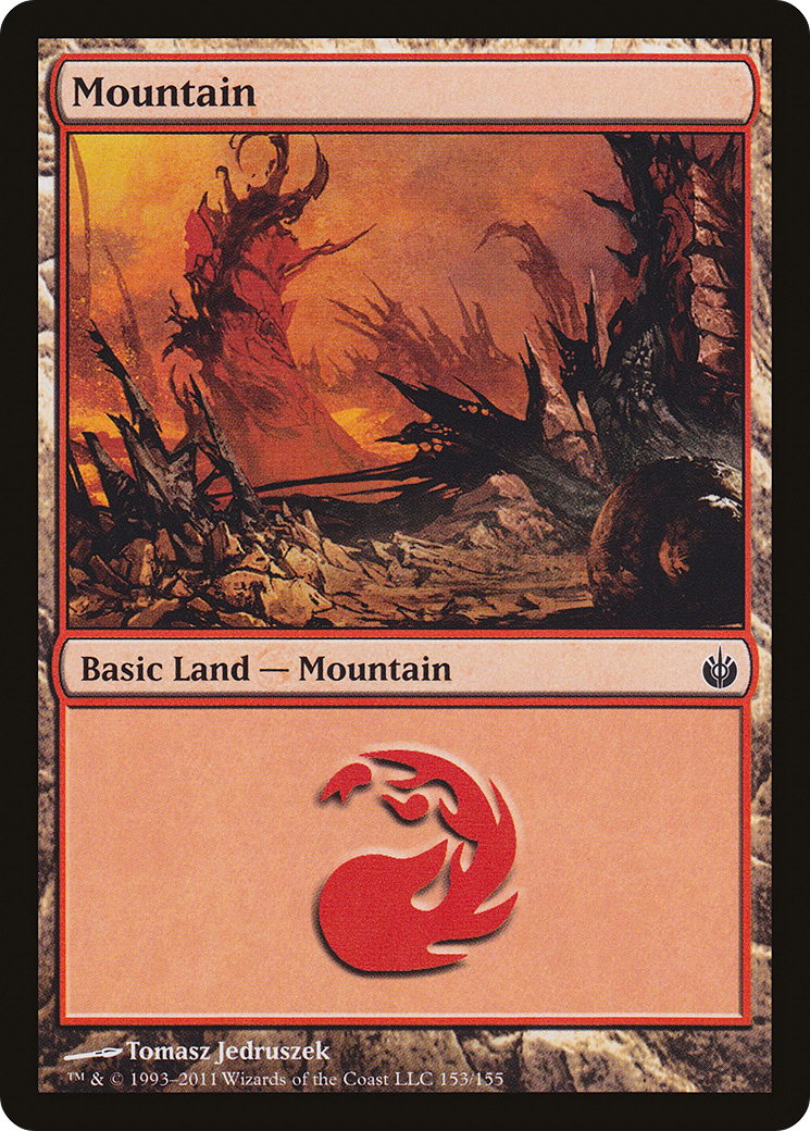 Mountain (MBS-153) - Mirrodin Besieged - Premium MTG Single from Wizards of the Coast - Just $0.26! Shop now at Game Crave Tournament Store