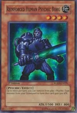 Reinforced Human Psychic Borg (RGBT-EN029) - Raging Battle 1st Edition - Premium Yugioh Single from Konami - Just $1.05! Shop now at Game Crave Tournament Store