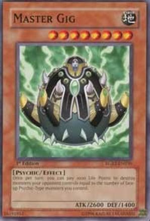 Master Gig (RGBT-EN030) - Raging Battle Unlimited - Premium Yugioh Single from Konami - Just $0.25! Shop now at Game Crave Tournament Store