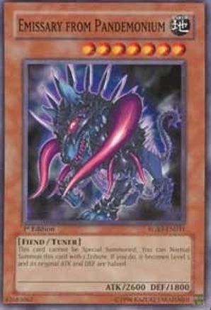 Emissary from Pandemonium (RGBT-EN031) - Raging Battle Unlimited - Premium Yugioh Single from Konami - Just $0.25! Shop now at Game Crave Tournament Store