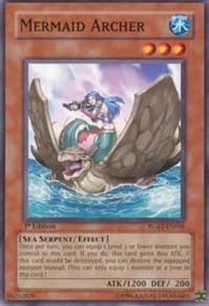 Mermaid Archer (RGBT-EN036) - Raging Battle Unlimited - Premium Yugioh Single from Konami - Just $0.08! Shop now at Game Crave Tournament Store