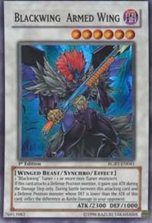 Blackwing Armed Wing (RGBT-EN041) - Raging Battle 1st Edition - Premium Yugioh Single from Konami - Just $7.56! Shop now at Game Crave Tournament Store