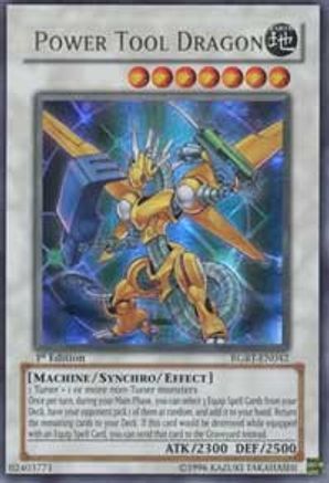 Power Tool Dragon (RGBT-EN042) - Raging Battle Unlimited - Premium Yugioh Single from Konami - Just $8.76! Shop now at Game Crave Tournament Store
