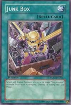 Junk Box (RGBT-EN052) - Raging Battle 1st Edition - Premium Yugioh Single from Konami - Just $0.33! Shop now at Game Crave Tournament Store