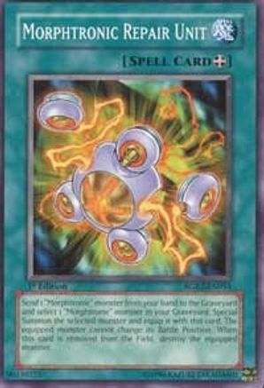 Morphtronic Repair Unit (RGBT-EN054) - Raging Battle 1st Edition - Premium Yugioh Single from Konami - Just $0.54! Shop now at Game Crave Tournament Store