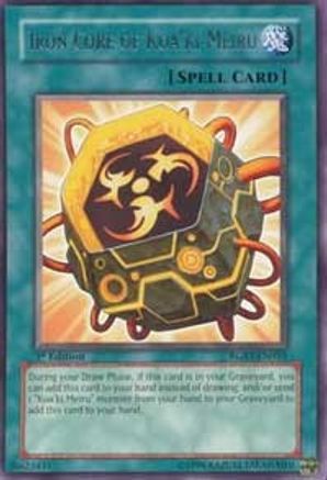 Iron Core of Koa'ki Meiru (RGBT-EN055) - Raging Battle 1st Edition - Premium Yugioh Single from Konami - Just $0.26! Shop now at Game Crave Tournament Store