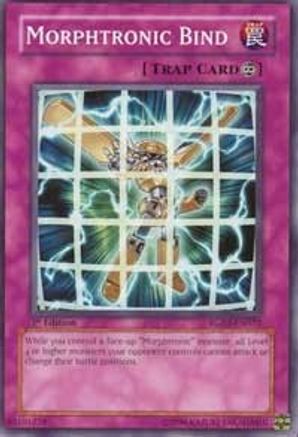 Morphtronic Bind (RGBT-EN072) - Raging Battle 1st Edition - Premium Yugioh Single from Konami - Just $0.26! Shop now at Game Crave Tournament Store