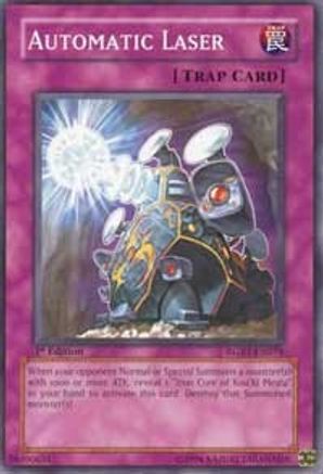 Automatic Laser (RGBT-EN074) - Raging Battle Unlimited - Premium Yugioh Single from Konami - Just $0.25! Shop now at Game Crave Tournament Store