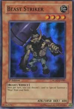 Beast Striker (RGBT-EN085) - Raging Battle 1st Edition - Premium Yugioh Single from Konami - Just $1.14! Shop now at Game Crave Tournament Store