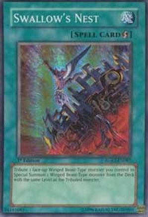 Swallow's Nest (RGBT-EN087) - Raging Battle 1st Edition - Premium Yugioh Single from Konami - Just $9.86! Shop now at Game Crave Tournament Store