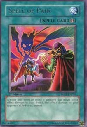 Spell of Pain (RGBT-EN090) - Raging Battle 1st Edition - Premium Yugioh Single from Konami - Just $0.78! Shop now at Game Crave Tournament Store