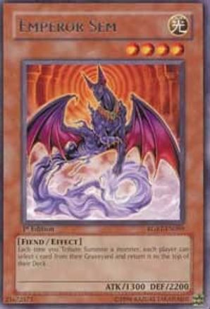 Emperor Sem (RGBT-EN099) - Raging Battle Unlimited - Premium Yugioh Single from Konami - Just $0.25! Shop now at Game Crave Tournament Store