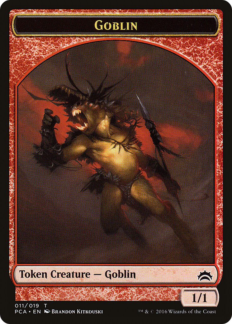 Goblin (TPCA-011) - Planechase Anthology Tokens - Premium MTG Single from Wizards of the Coast - Just $0.08! Shop now at Game Crave Tournament Store