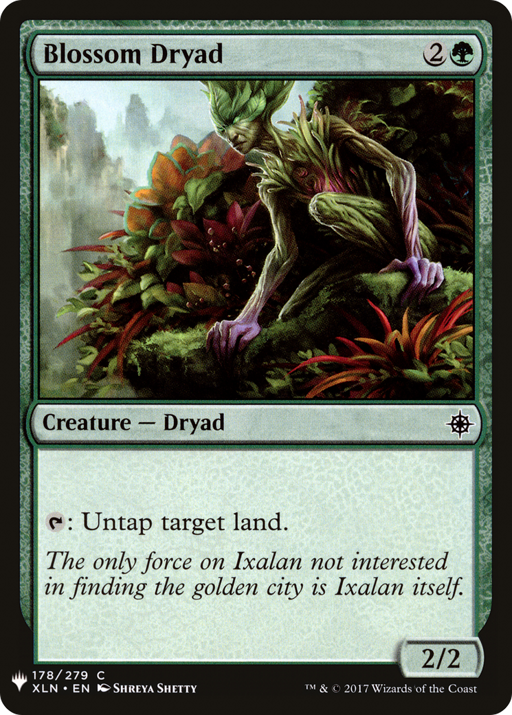 Blossom Dryad (MB1-1144) - Mystery Booster - Premium MTG Single from Wizards of the Coast - Just $0.08! Shop now at Game Crave Tournament Store