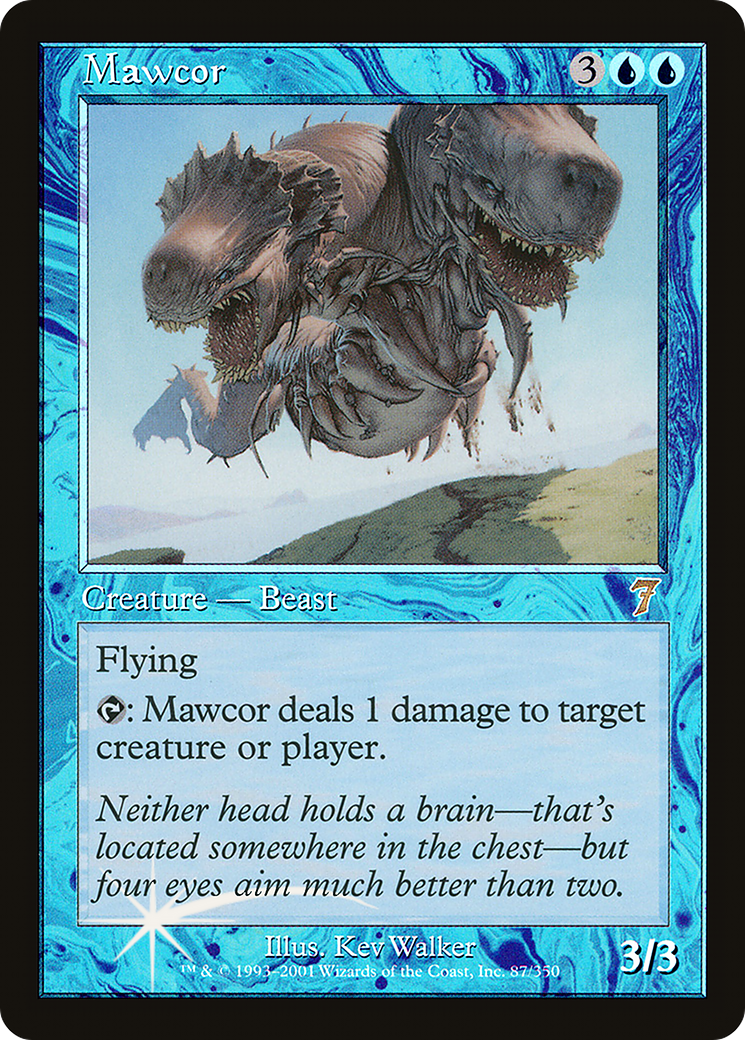 Mawcor (7ED-87★) - Seventh Edition Foil - Premium MTG Single from Wizards of the Coast - Just $5.91! Shop now at Game Crave Tournament Store